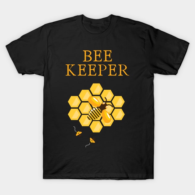 Bee Keeper Save The Honey Bees Awareness T-Shirt by GDLife